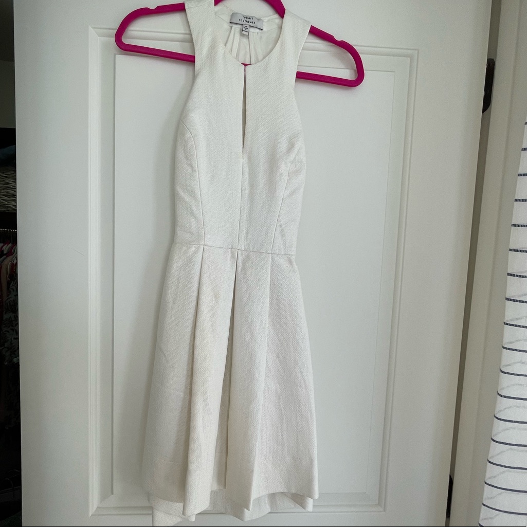 Robert Rodriguez Open Back Mini Dress